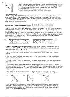 Instructions for making Maria's quilt 005