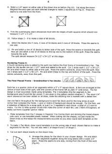 Instructions for making Maria's quilt 006